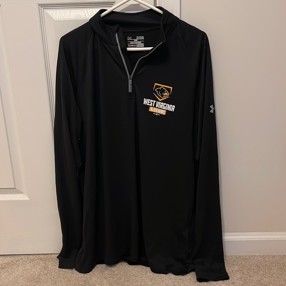 West Virginia Black Bears Under Armour 1/4 zip men’s shirt
